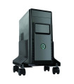 SOPORTE CPU FELLOWES CON RUEDAS GRAFITO