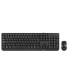 TECLADO Y RATON NGS COCOA NEGRO