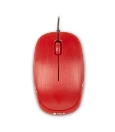 RATON NGS FLAME OPTICO USB ROJO