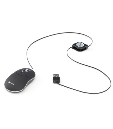 RATON NGS SIN OPTICO USB NEGRO