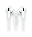 AURICULARES TECHONE BOTON LIGHTNING BLAN