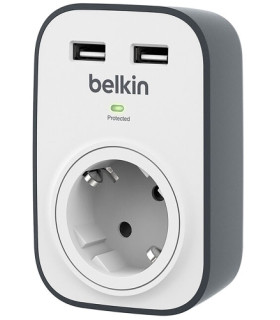 ENCHUFE PROTECTOR BELKIN 1 SAL.(REGLETA)