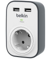 ENCHUFE PROTECTOR BELKIN 1 SAL.(REGLETA)