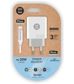 CARGADOR TECHONE USB-C + CABLE USB-C - L