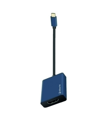 ADAPTADOR SILVER HT USB-C A HDMI AZUL