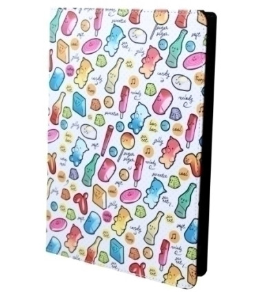 FUNDA TABLET SILVER HT 9 -11  COOL CANDY