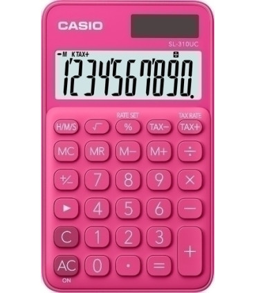 CALCULADORA BOLS.CASIO 10 DIG. SL-310 RJ