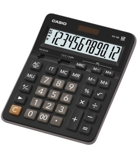 CALCULADORA MESA CASIO 12 DIG. GX-12B
