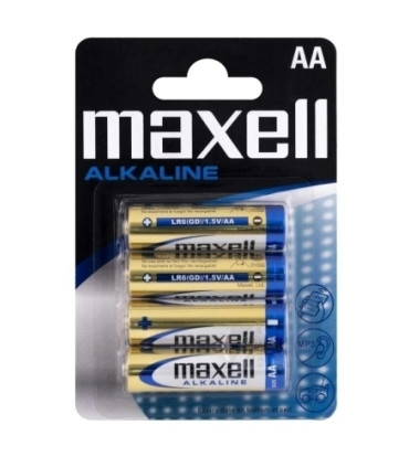 PILAS ALCALINA MAXELL LR06 B/4