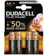 PILAS DURACELL AA PLUS (MN1500-LR06) B/4