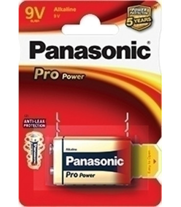 PILAS PANASONIC ALKALINE LR61 B/1