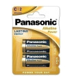 PILAS PANASONIC ALKALINE LR14 B/2