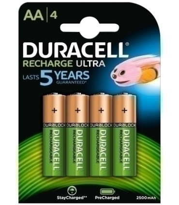 PILAS DURACELL RECARGABLES DX1500 06 B/4