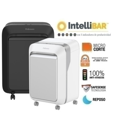 DESTRUCTORA FELLOWES LX211 BLANCA