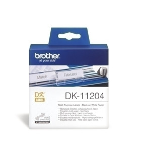 ETIQ.BROTHER PREC.PAP.17x54 mm RL.400