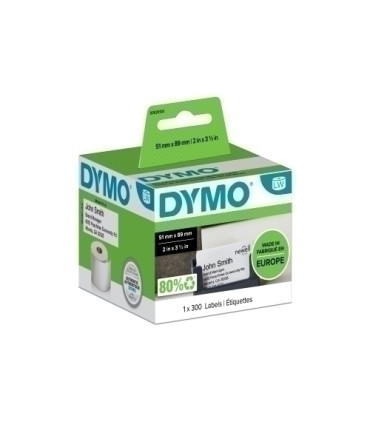 ETIQ.DYMO LW  51x89mm RL.300 NO ADHESIVO