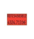 ETIQ.PRECIOS PRYSE REM.26x16 NARANJA