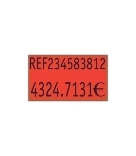 ETIQ.PRECIOS PRYSE REM.26x16 NARANJA