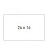 ETIQ.PRECIOS APLI PERM.26x16 BLANCO