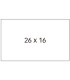 ETIQ.PRECIOS APLI REM.26x16 BLANCO