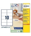 ETIQ.IMP.AVERY L4744REV 25h A4 96x50,8