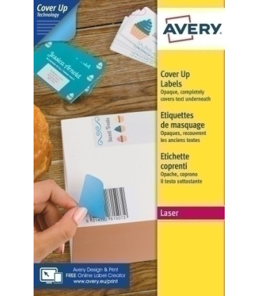 ETIQ.IMP.AVERY L4613 25h A4 CUBRI.63x38