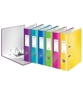 ARCHIVADOR LEITZ WOW A4 180º 80mm SURTID