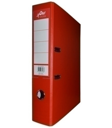 ARCHIVADOR OLEF COLOR A4 50 ROJO