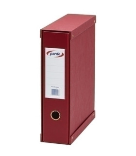 ARCHIVADOR PARDO FR.PVC A4 c/CJ.70 ROJO