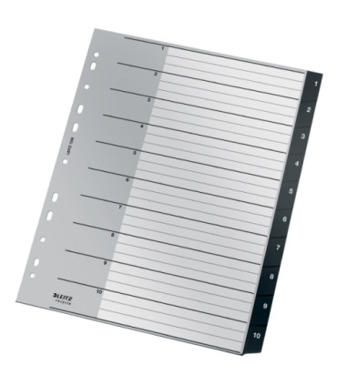 INDICE LEITZ PP RECYCLE NUM.A4+ ps.1-10