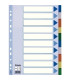 SEPARADORES ESSELTE PP A4 10 ps.IND.COL.