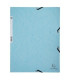 CARPETA SOLAP.EXACOMPTA AQUAREL A4 AZUL