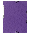 CARPETA SOLAP.EXACOMPTA CART. A4 MORADO