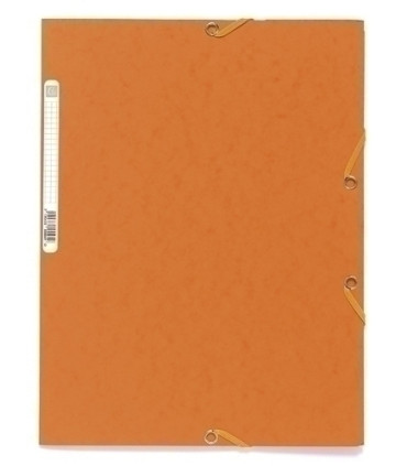 CARPETA SOLAP.EXACOMPTA CART. A4 NARANJA