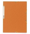 CARPETA SOLAP.EXACOMPTA CART. A4 NARANJA