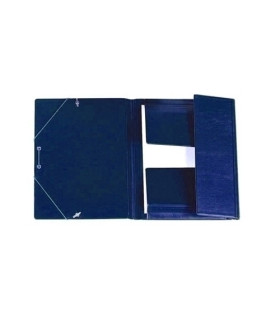 CARPETA SOLAP.IBER.PVC Fº  AZUL