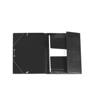 CARPETA SOLAP.IBER.PVC Fº  NEGRO