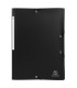 CARPETA SOLAP.EXACOMPTA PP A4 NEGRO