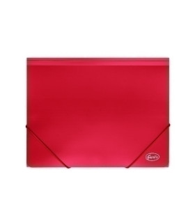 CARPETA SOLAP.FOROFIS PP A4 ROJO