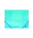 CARPETA SOLAP.FOROFIS PP A4 TRANS. AZUL