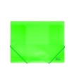 CARPETA SOLAP.FOROFIS PP A4 TRANS. VERDE