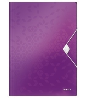 CARPETA SOLAP.LEITZ WOW PP A4 VIOLETA