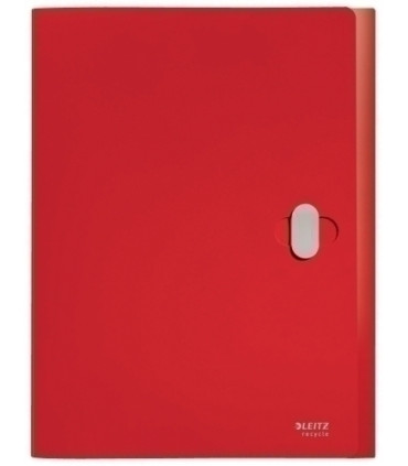 CARP.PROY.LEITZ RECYCLE PP A4 38mm ROJO