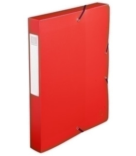 CARP.PROY.EXACOMPTA PP A4 4 cm ROJO