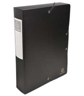 CARP.PROY.EXACOMPTA PP A4 6 cm NEGRO