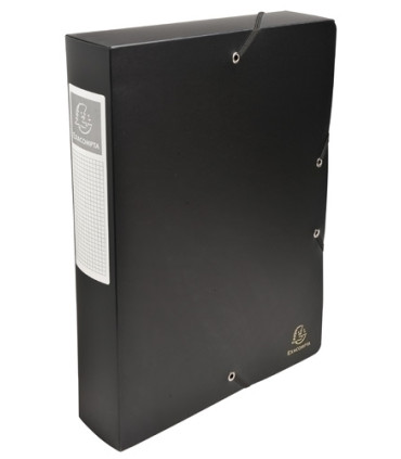 CARP.PROY.EXACOMPTA PP A4 6 cm NEGRO
