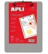CARP.PINZA PORTABLOCS APLI ALUMIN. A4