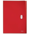 CLASIF.ACORD.LEITZ RECYCLE PP A4 ROJO