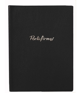 PORTAFIRMAS SARO PVC 20 DPTOS. NEGRO