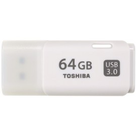 MEMORIA USB 64GB KIOXIA/TOSHIBA TRANSMEMORY U301 3.2 BLANCO (Incluye Canon LPI de 0.24 €)